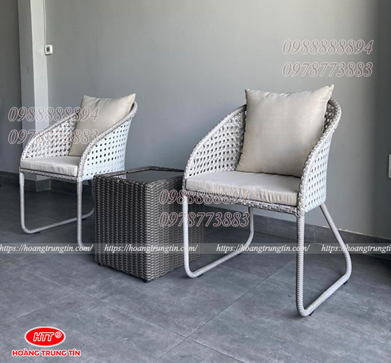 Bộ bàn ghế giả mây BGHTT21