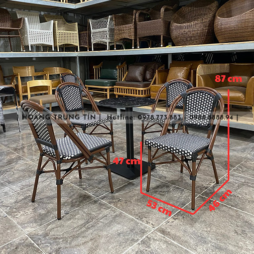 Mẫu bàn ghế nhựa giả mây BGHTT31