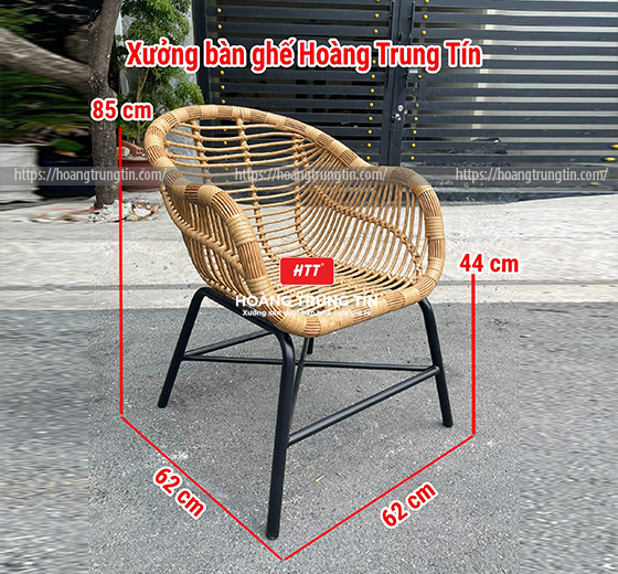 Bộ ghế giả mây HTT - 001