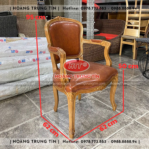 Bàn ghế cafe gỗ nệm HTT015 đẹp giá rẻ 2026