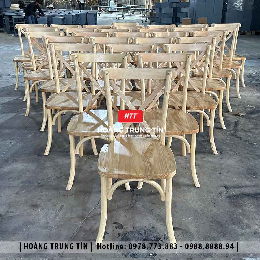Ghế bistro mặt gỗ cafe cao cấp HTT05 đẹp giá rẻ 2026