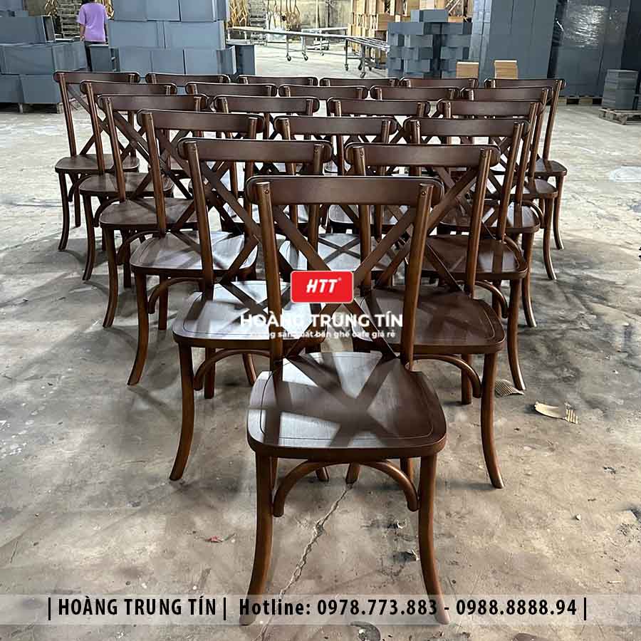 Ghế bistro mặt gỗ cafe cao cấp HTT06 đẹp giá rẻ 2026