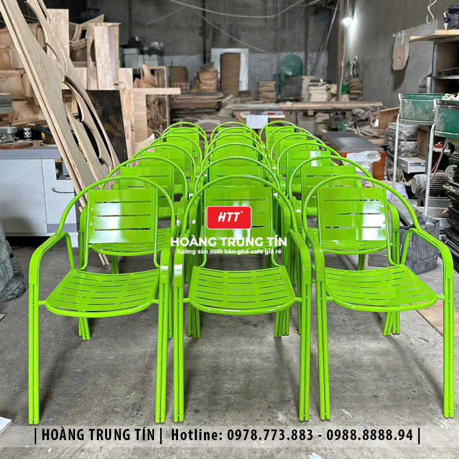 Ghế Cafe Sắt Ngoài Trời HTT03
