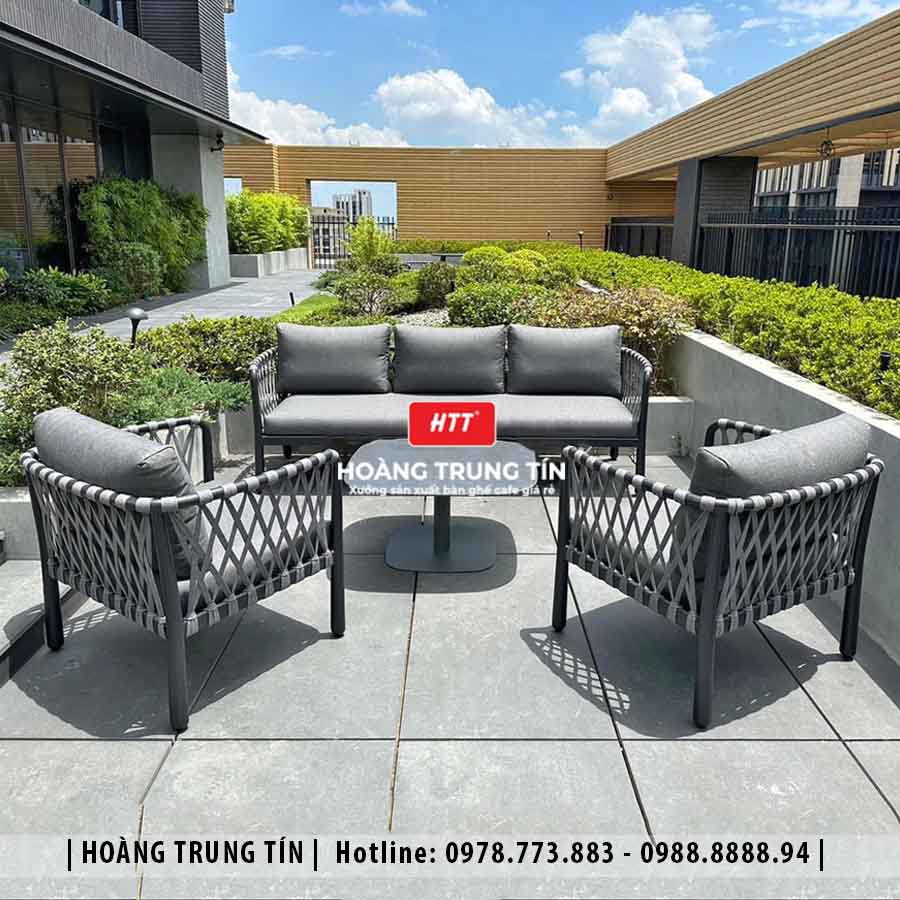 Sofa đan dây dù cao cấp HTT02