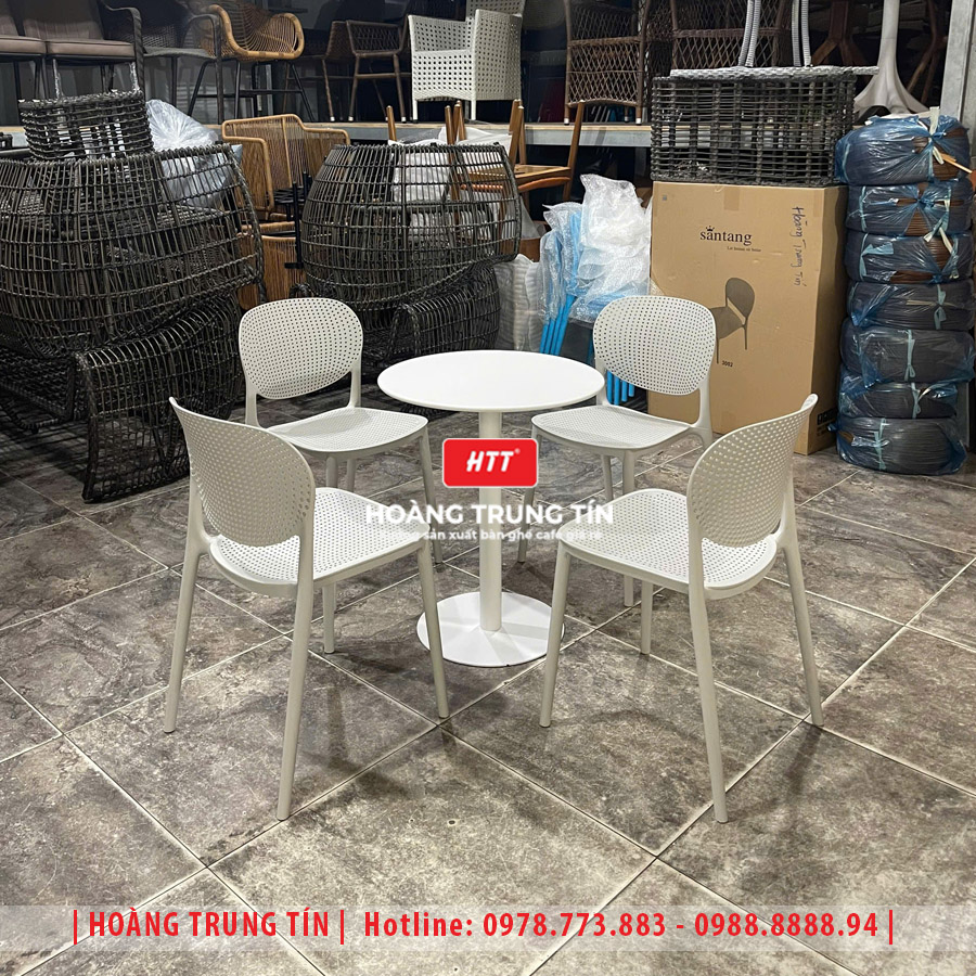 Ghế nhựa đúc nguyên khối HTT30