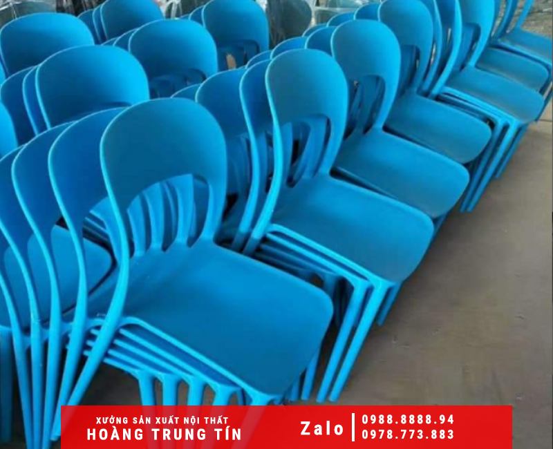 Ghế nhựa đúc nguyên khối nhập khẩu HTT005