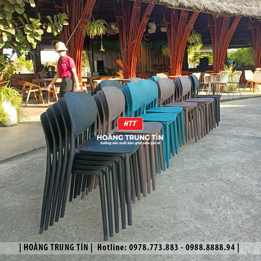 Ghế nhựa đúc nguyên khối HTT02