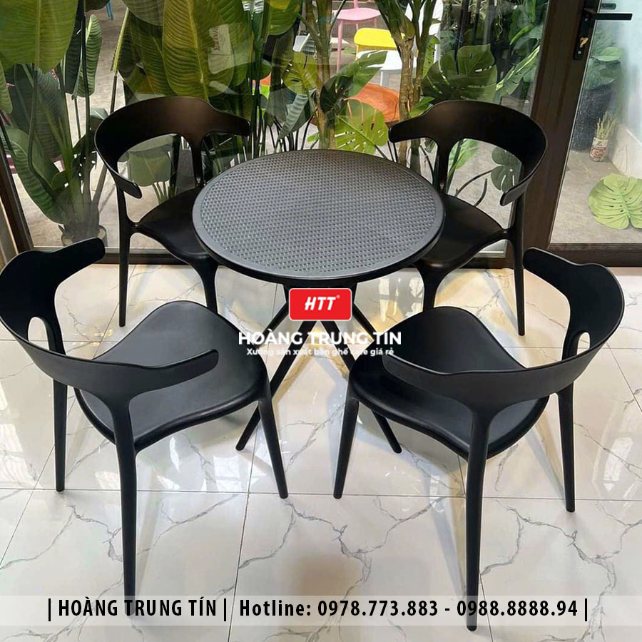 Ghế nhựa đúc nguyên khối HTT06