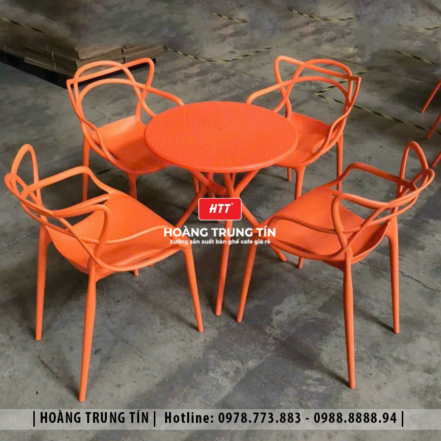 Ghế nhựa đúc nguyên khối nhập khẩu HTT12