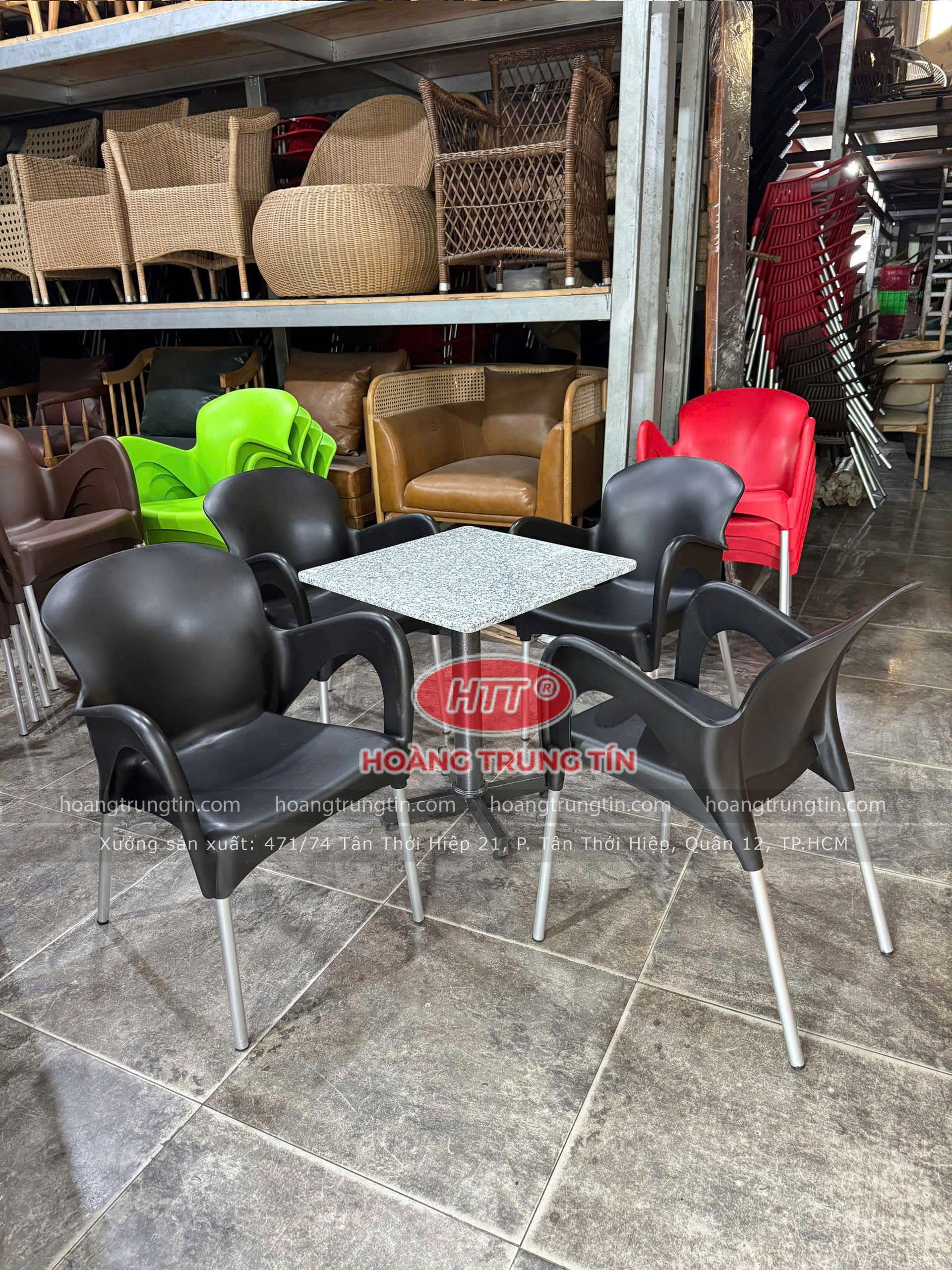 Bàn Ghế Nhựa Đúc – Ưu Điểm Vượt Trội
