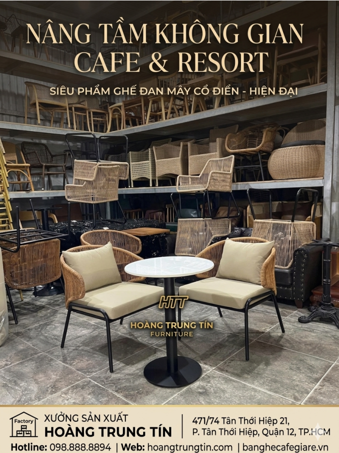 bộ b&agrave;n ghế đan d&acirc;y nhựa HTT 02