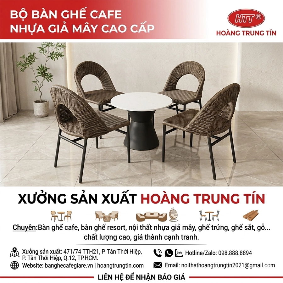 ghế đan nhựa giả m&acirc;y HTT 01