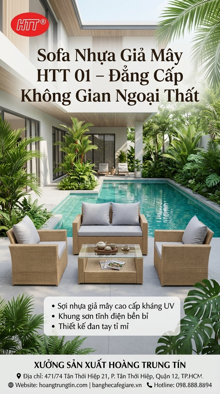 Sofa Nhựa Giả M&acirc;y HTT 01-2 copy