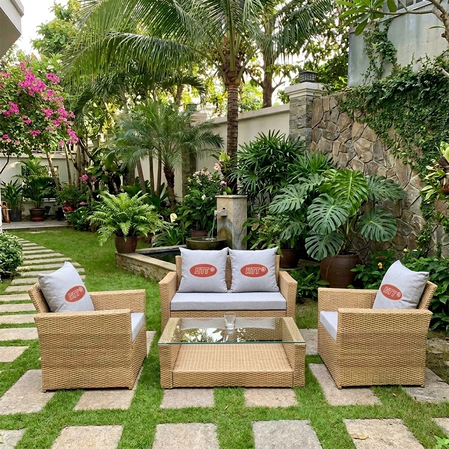 Sofa Nhựa Giả M&acirc;y HTT 01-3-1