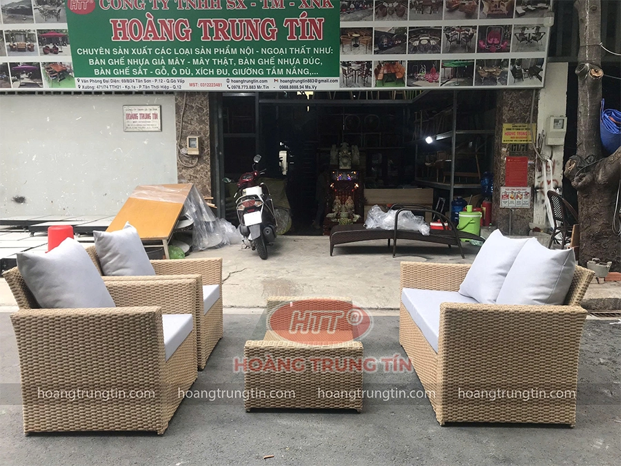 Sofa Nhựa Giả M&acirc;y HTT 01