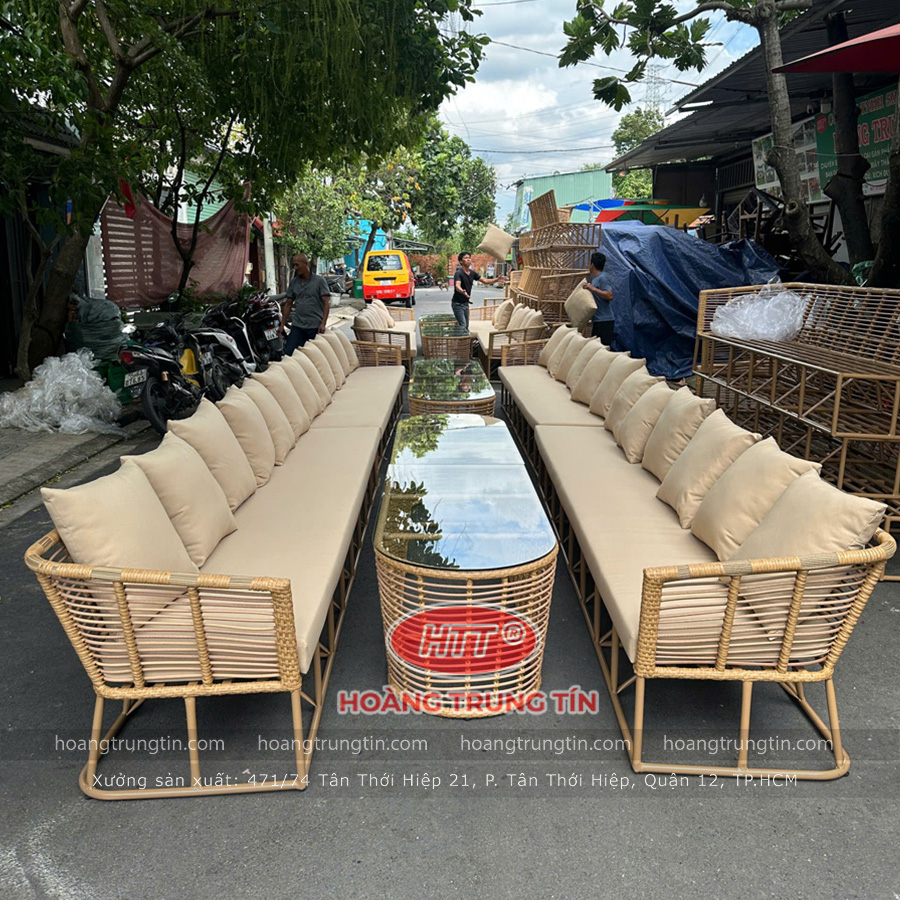 Ghế Sofa Nhựa Giả Mây Là Lựa Chọn Hoàn Hảo Cho Không Gian