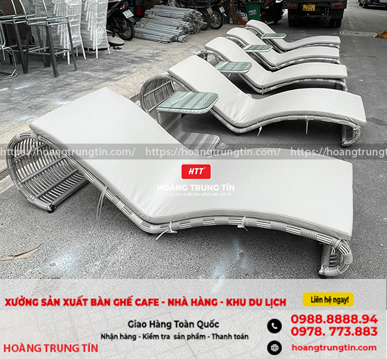 Ghế Hồ Bơi Giả mây