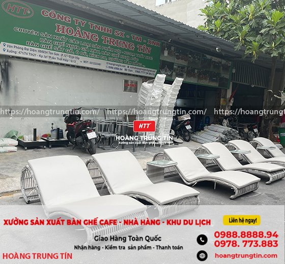 Ghế Hồ Bơi Giả mây
