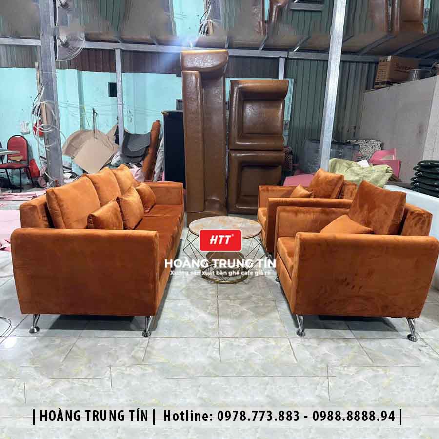 Sofa nệm phòng khách cao cấp HTT01