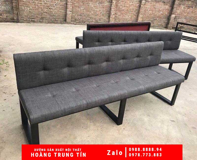 Bộ bàn ghế sofa sắt nệm HTT-02