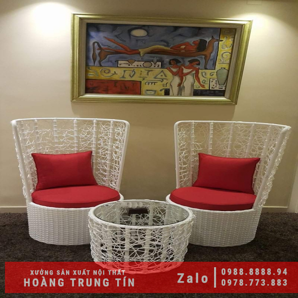 Bộ sofa nhựa giả mây (2)
