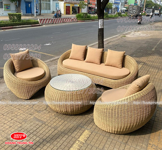 Bộ sofa giả mây HTT-SFGM05