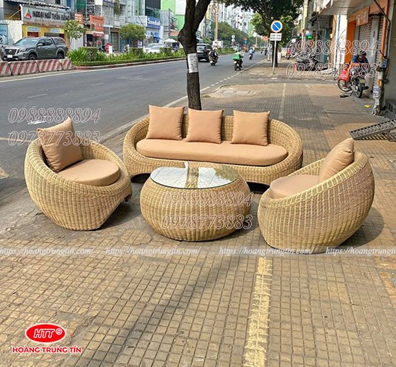 Bộ sofa giả mây HTT-SFGM05
