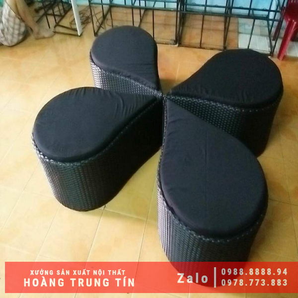 Bộ sofa nhựa giả mây
