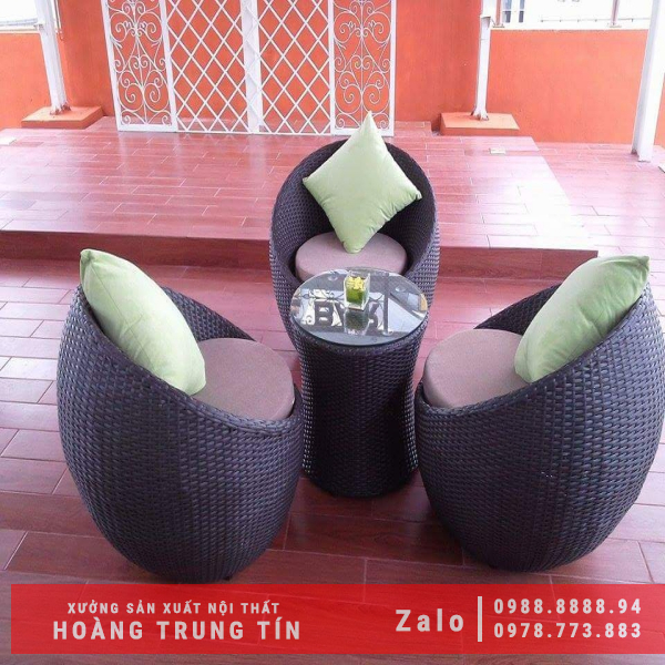 Bộ sofa nhựa giả mây (15)