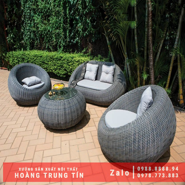 Bộ sofa nhựa giả mây (20)