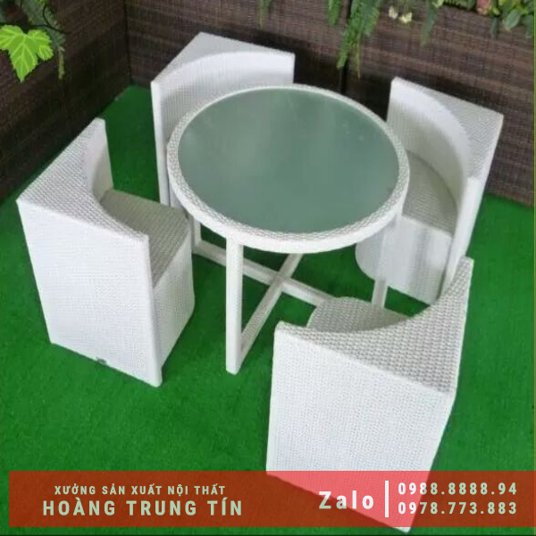 Bộ sofa nhựa giả mây (24)