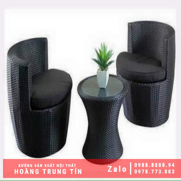 Bộ sofa nhựa giả mây (4)