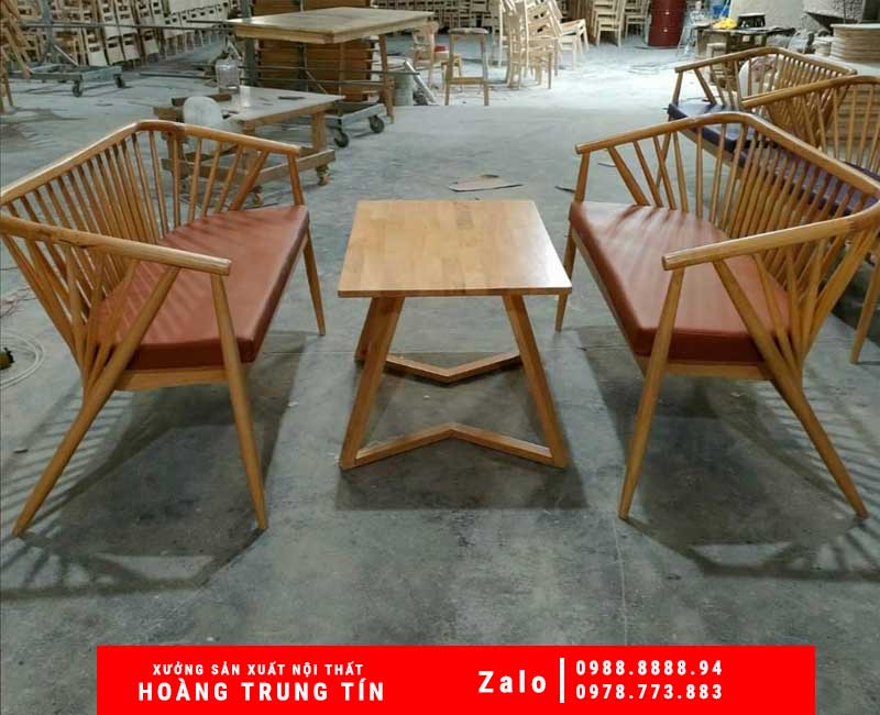 Bộ Sofa gỗ đẹp