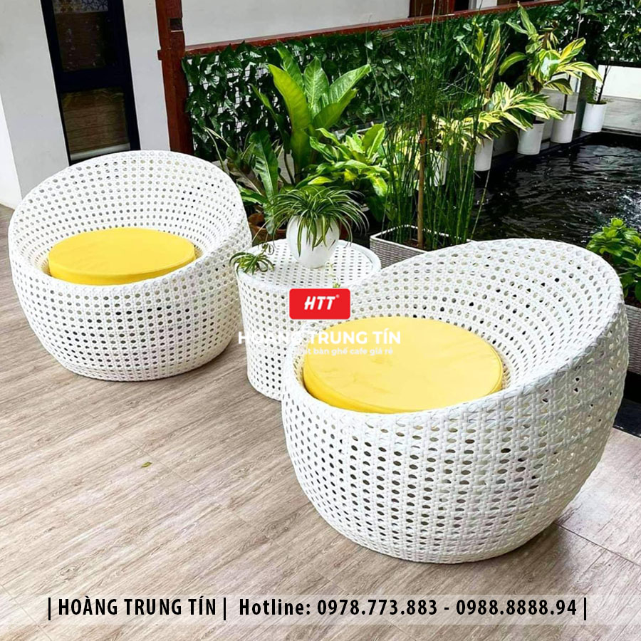 Sofa đan nhựa giả mây HTT080