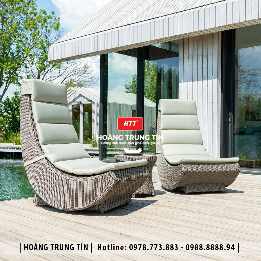 Sofa Đan Nhựa Giả Mây HTT059