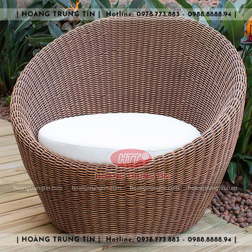 Sofa đan nhựa giả mây HTT048