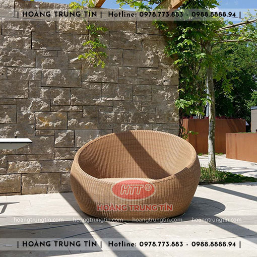 Sofa đan nhựa giả mây HTT050