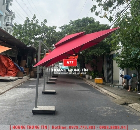 Dù che nắng lệch tâm vuông 2m5 HTT-01