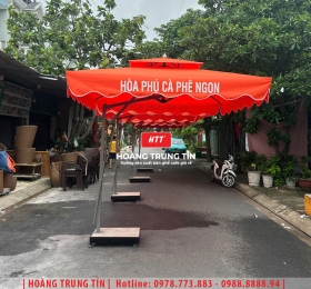 Dù che nắng lệch tâm vuông 2m5 HTT-02