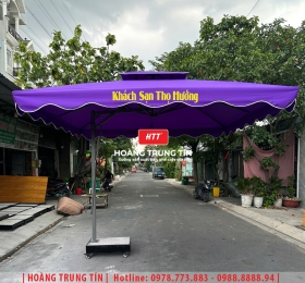 Dù che nắng lệch tâm vuông 3m5 HTT-01