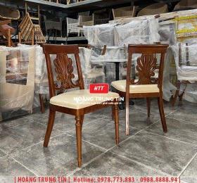 Ghế cafe gỗ nệm cao cấp HTT60