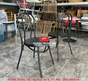 Ghế cafe sắt ngoài trời HTT09