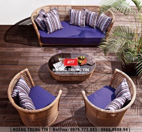 Sofa đan nhựa giả mây HTT010