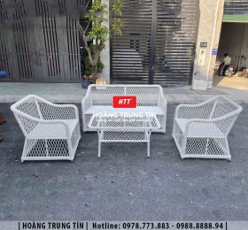 Sofa đan nhựa giả mây HTT019