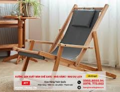 Ghế nằm gỗ thiết kế hiện đại – Biến không gian sống thành nơi nghỉ dưỡng tại gia