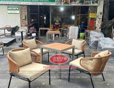 Bàn Ghế Nhựa Giả Mây Là Gì? Có Bền Không? Phân Tích Chuyên Sâu Từ A–Z