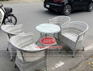 Nhựa Giả Mây PE Là Gì? Vì Sao Được Dùng Cho Bàn Ghế Ngoài Trời?