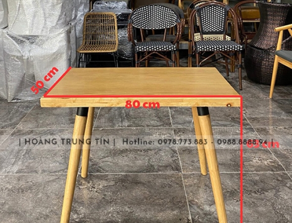 Mẫu bàn Ghế Cafe Eames 50×80