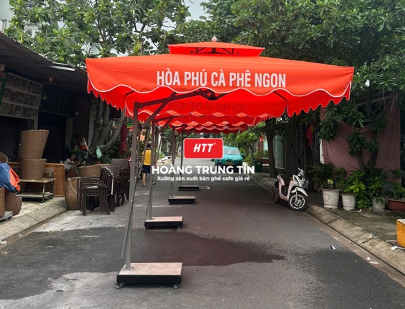 Dù che nắng lệch tâm vuông 2m5 HTT-02