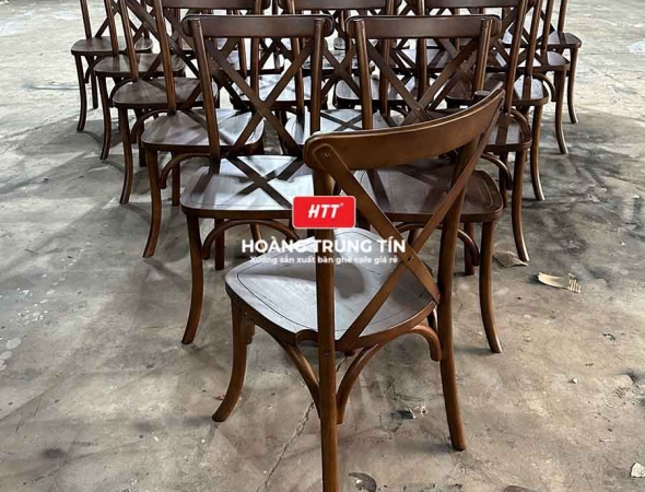 Ghế cafe gỗ cao cấp HTT07